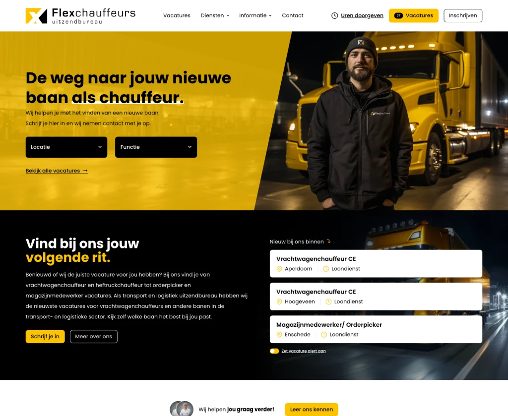 Website koppeling Uitzendplaats